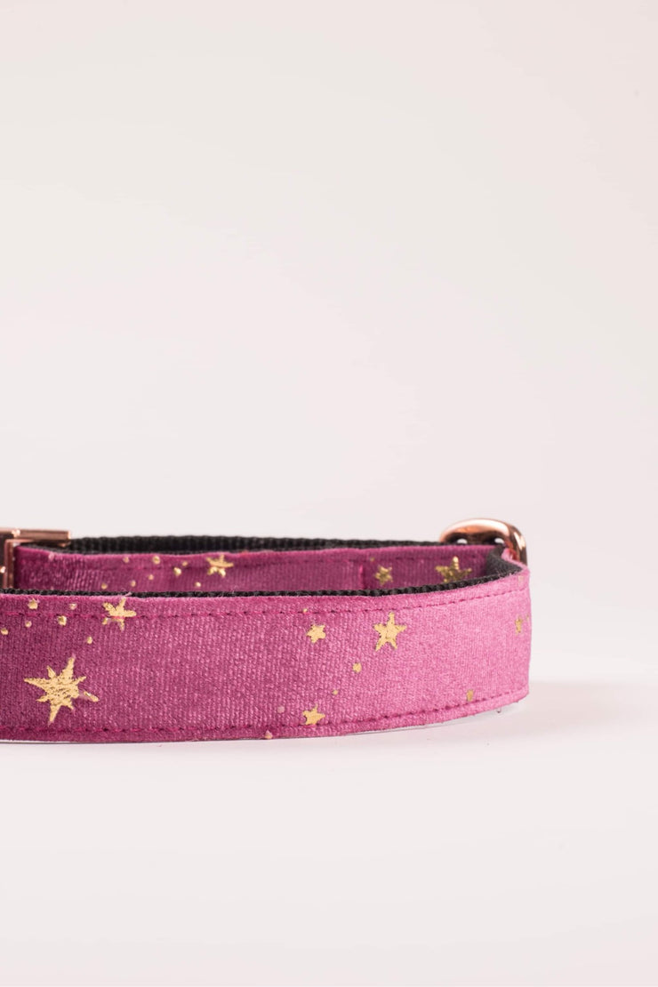 Glimmer Dog Collar | Pink