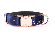 Glimmer Dog Collar | Dark Blue