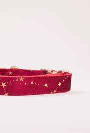 Glimmer Dog Collar | Red