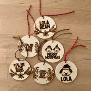 Xmas Wood Ornaments tail-wag.myshopify.com